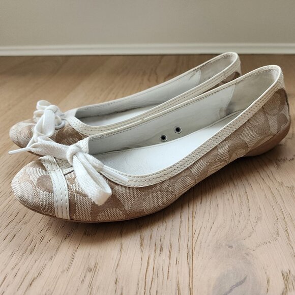 Coach Jana flats size 7 - Picture 1 of 12